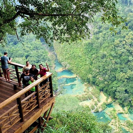 Aruma Eco-Hostal Lanquin Exterior photo
